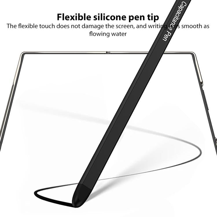 Funda ultrafina de cobertura total GKK para Samsung Galaxy Z Fold7 5G con ranura para bolígrafo (negro)