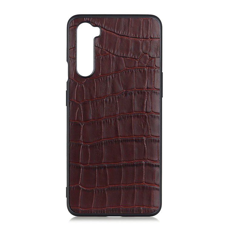 Funda protectora de cuero con textura de cocodrilo para Huawei Mate 4 Lite / Maimang 9 (marrón)