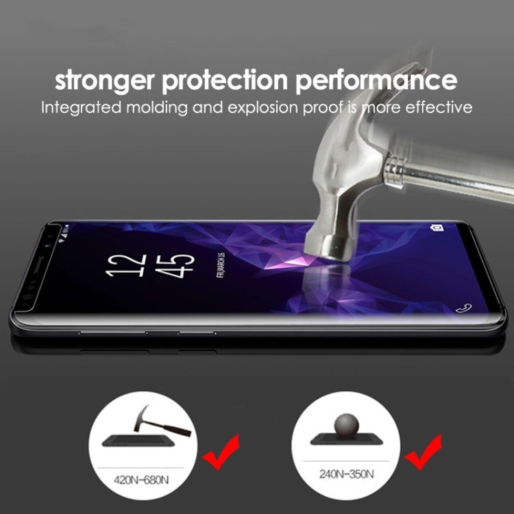 Para Huawei Mate 40 Pro + 9H 3D Película protectora UV curva de pantalla completa