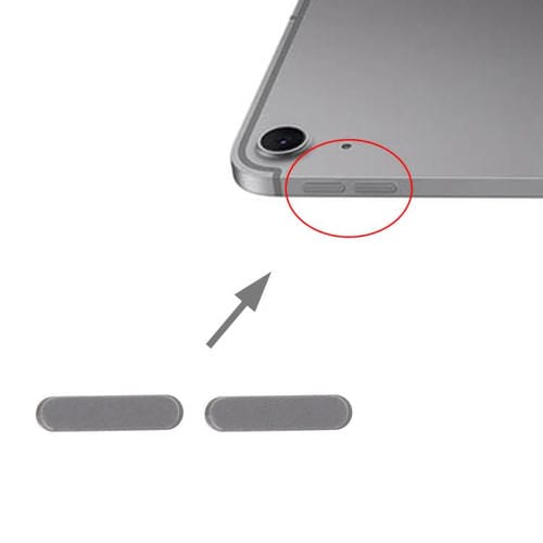 Botão de Controlo de Volume Apple iPad Air 11 polegadas (2024) e Air 13 polegadas (2024) (Cinza)