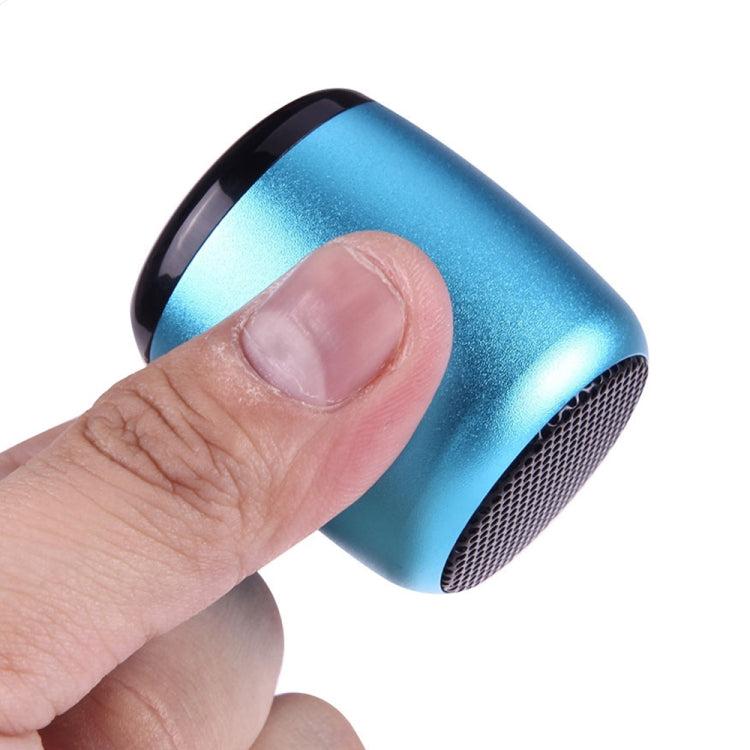 A1 Mini Altavoz Bluetooth Soporte Llamada y Foto Manos Libres Función TWS (Azul)