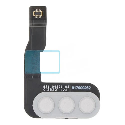 Cabo Flex Contato Teclado Apple iPad Pro 13 polegadas (2024) (Branco)