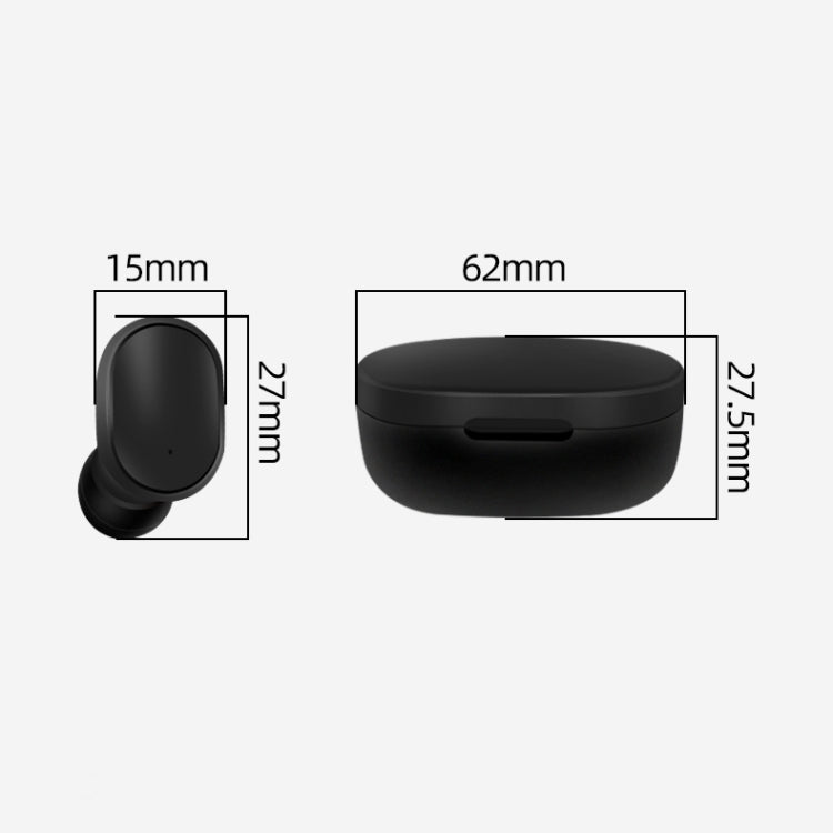 Auricular Inalámbrico Bluetooth A6S Resistente Al Agua Ipx4 Con Estuche Blanco