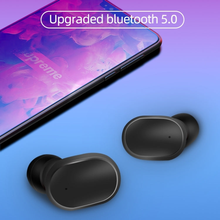 Auricular Inalámbrico Bluetooth A6S Resistente Al Agua Ipx4 Con Estuche Blanco