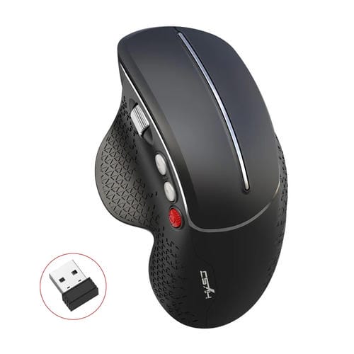 Ratón vertical inalámbrico HXSJ T32 diseño ergonómico 2.4G