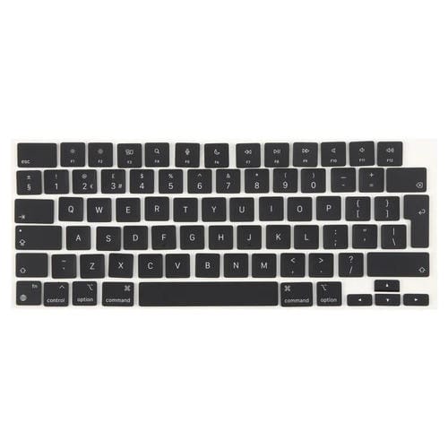 Apple MacBook Air 13.3 und 15.3 Tasten M2 A2681 A2941 UK Englisch Version (Mitternacht)