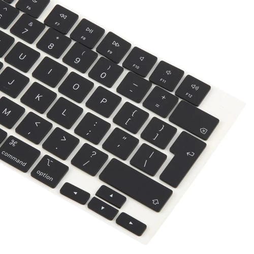 Apple MacBook Air 13.3 und 15.3 Tasten M2 A2681 A2941 UK Englisch Version (Mitternacht)