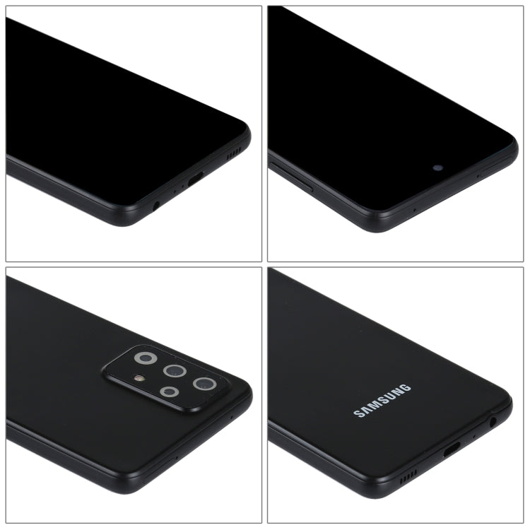 Para Samsung Galaxy A52 5G Pantalla negra Modelo de pantalla ficticia falsa que no funciona (Negro)