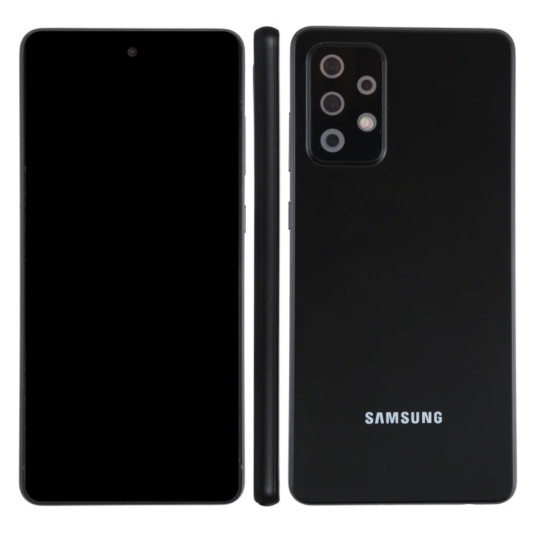 Para Samsung Galaxy A72 5G Pantalla negra Modelo de pantalla ficticia falsa que no funciona (Negro)
