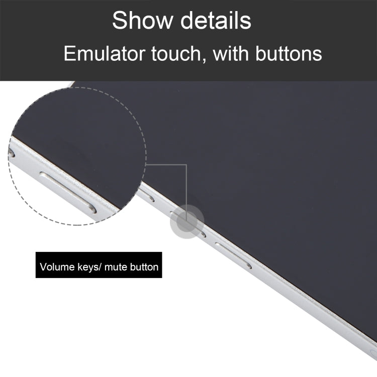 Modelo de Pantalla Falsa para iPhone 16 Plus (Blanco) sin Función