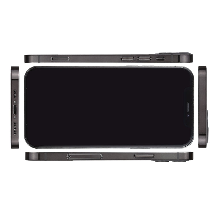 Para iPhone 12 Pro Pantalla negra Modelo de pantalla ficticia falsa que no funciona, versión ligera (negro)