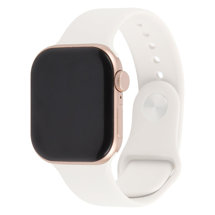 Modelo de Pantalla Falsa para Apple Watch Series 10 42mm para Fotografiar Correa (Oro Rosa)