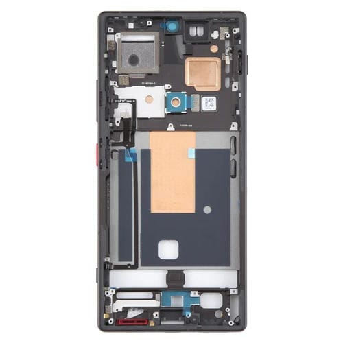 Central Frame and Bezel for ZTE Nubia Z70 Ultra NX733J NX736J (Black)