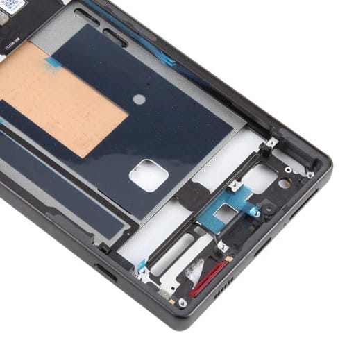 Central Frame and Bezel for ZTE Nubia Z70 Ultra NX733J NX736J (Black)