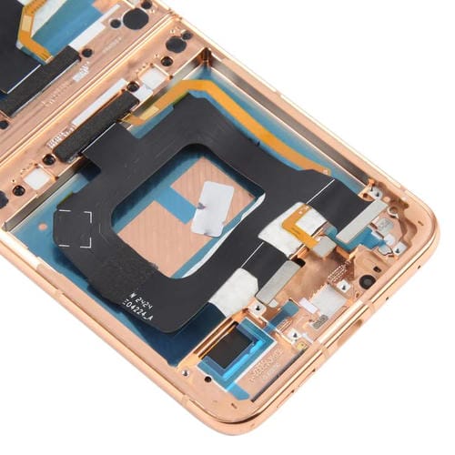 Original Full Screen with Frame for Motorola Razr+ 2024 (Gold)