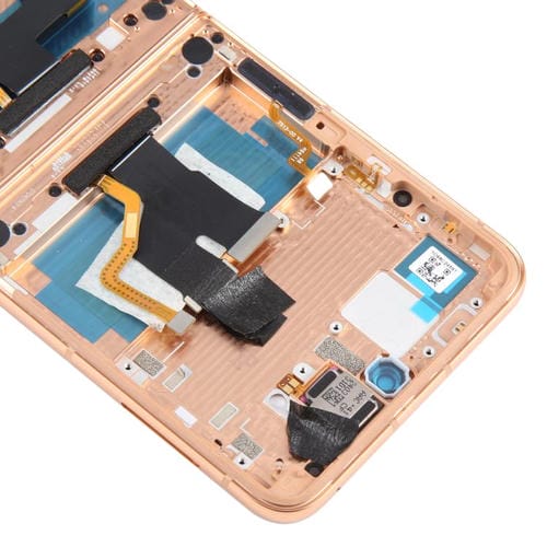 Original Full Screen with Frame for Motorola Razr 50 Ultra (Gold)