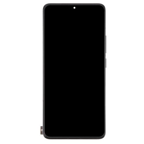 Original AMOLED Vollbildschirm für Xiaomi Poco F6 Pro mit Rahmen (Schwarz)