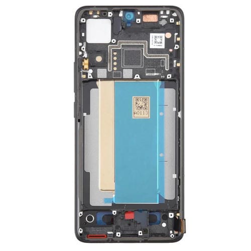 Original AMOLED Vollbildschirm für Xiaomi Poco F6 Pro mit Rahmen (Schwarz)