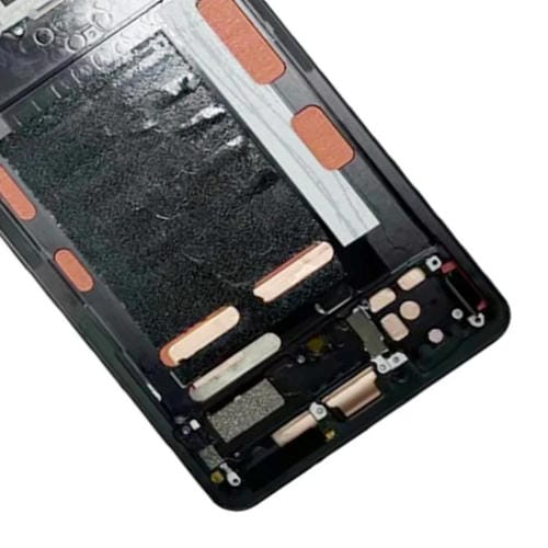 Plein écran ZTE Nubia Z60S Pro NX725J avec cadre (Noir)