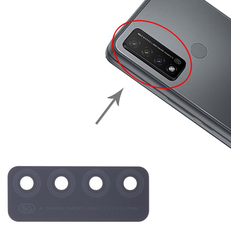Obiettivo della fotocamera posteriore TCL 20 XE