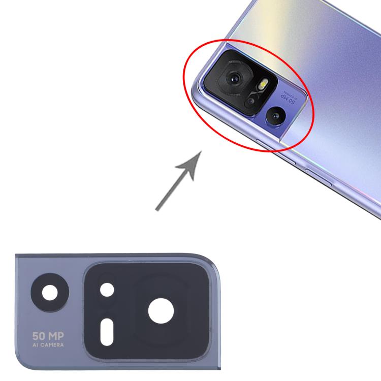 Obiettivo della fotocamera posteriore TCL 40 SE T610K (Nero)