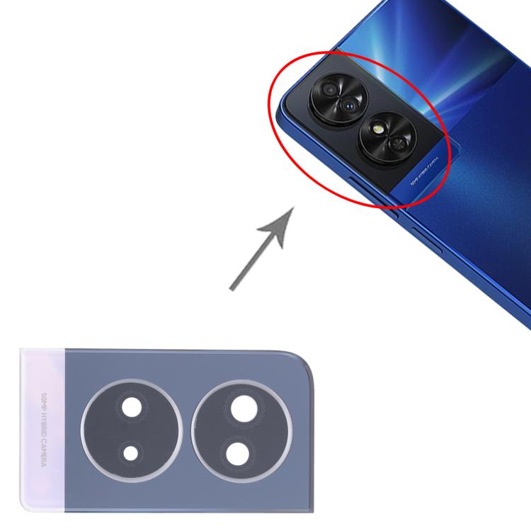 Obiettivo della fotocamera posteriore TCL 50 SE