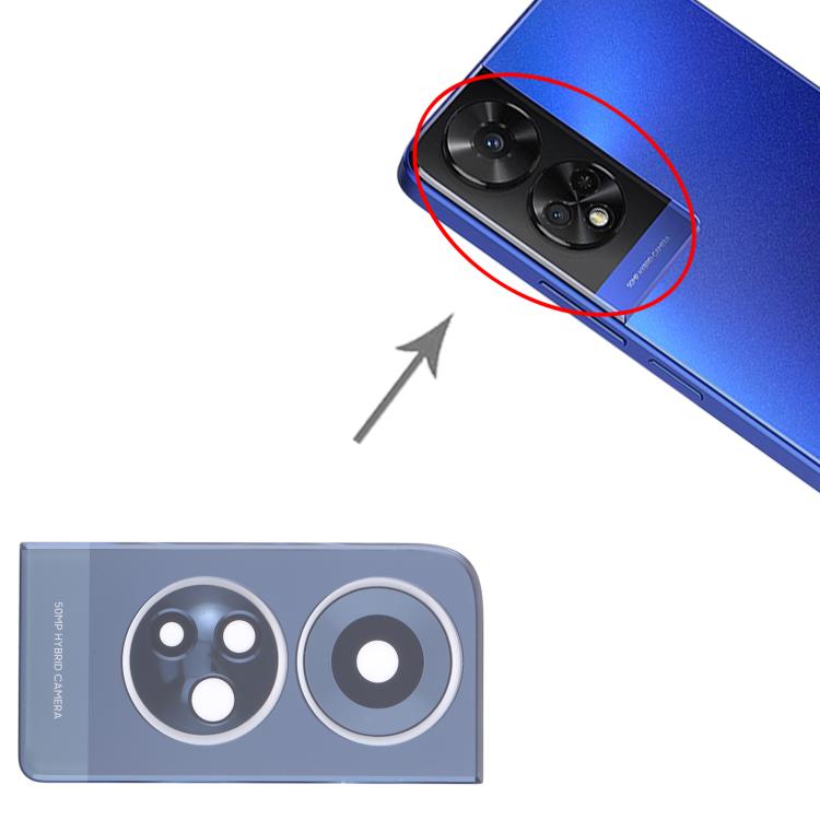 Obiettivo della fotocamera posteriore TCL 50 XE (Blu)