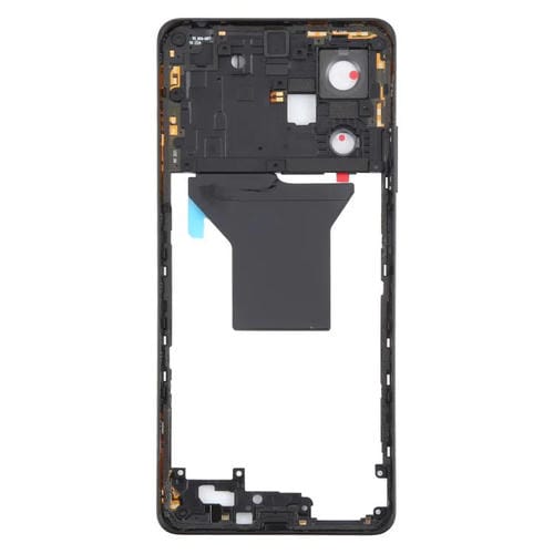 Centre de cadre Xiaomi Redmi Note 12 Pro 5G (Noir)