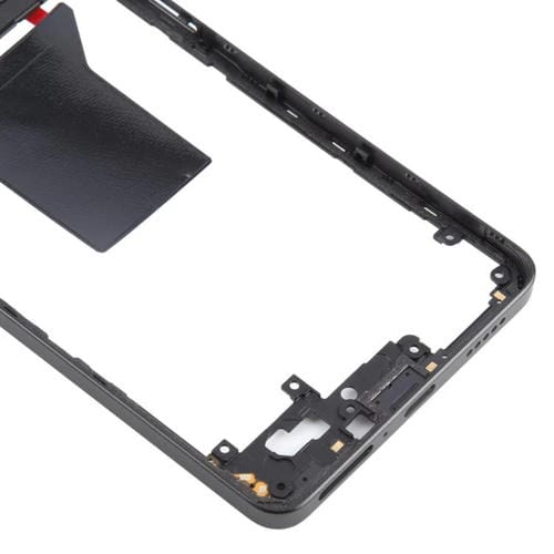 Centre de cadre Xiaomi Redmi Note 12 Pro 5G (Noir)