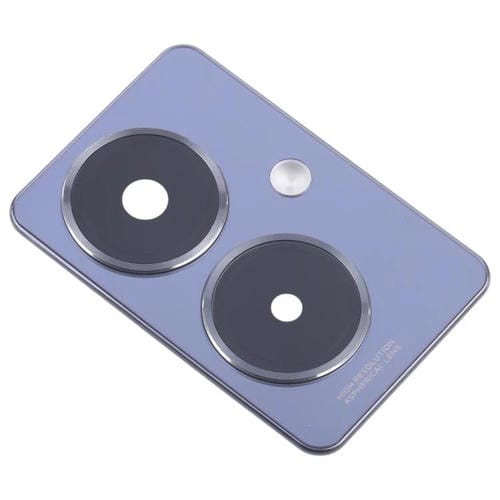 Couvercle Lentille Appareil Photo Arrière Vivo Y78+ 5G (Noir)