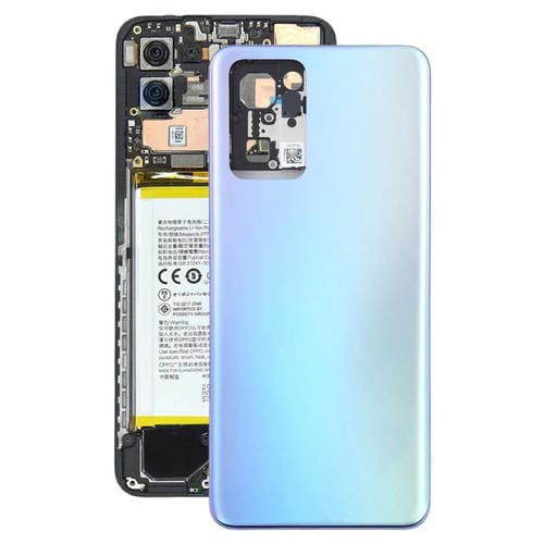 Back Cover with Central Frame Oppo Reno7 5G CPH2371 (Blue)