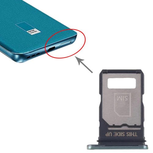 Vassoio Scheda SIM Motorola Edge 40 Neo XT2307-1 (Verde) (10 Unità)