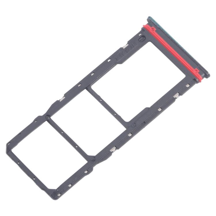 Bandeja para tarjeta SIM original (10 unidades) + bandeja para tarjeta SIM + bandeja para tarjeta Micro SD (verde) para Motorola Moto G04s