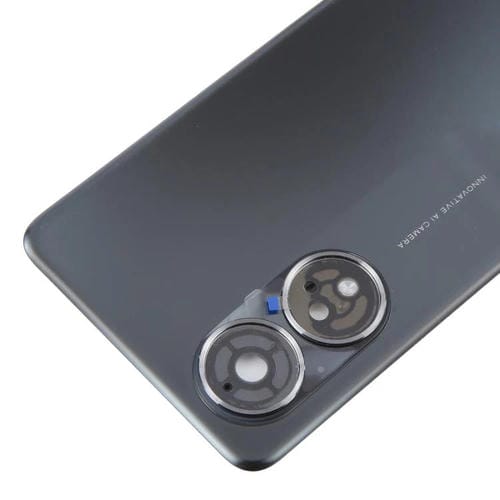 Back Cover Oppo A58 4G CPH2529 with Camera Lens Cover (Black)