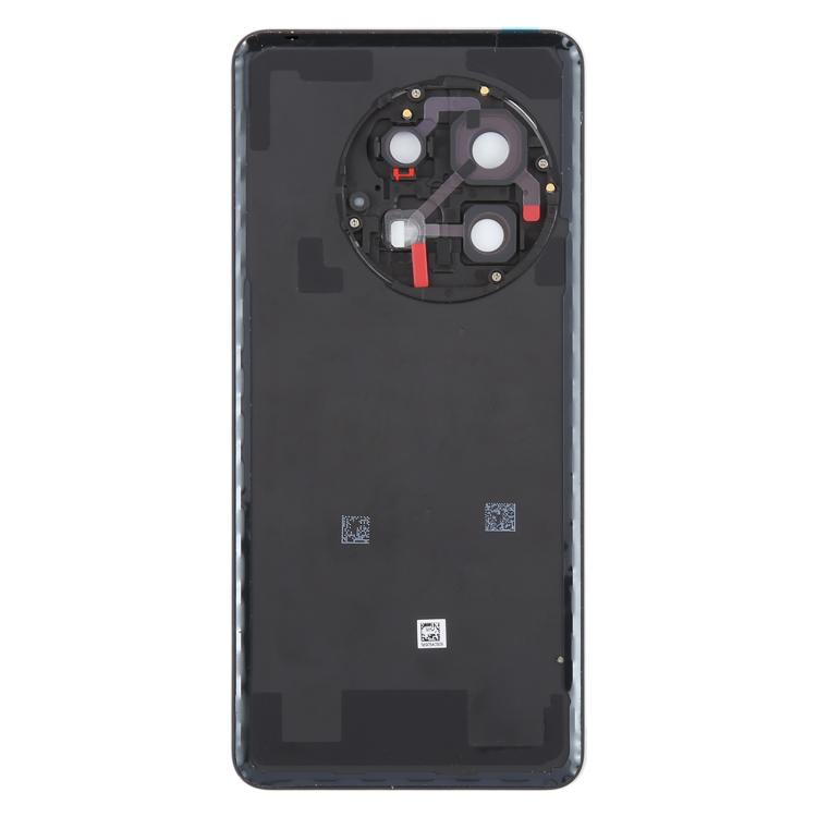 Coque arrière batterie verre OnePlus 13 CPH2655 CPH2653 Objectif caméra (Noir mat)
