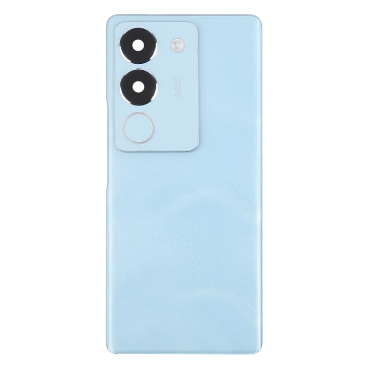 Coperchio posteriore della batteria Vivo S17t 5G con obiettivo della fotocamera (blu)