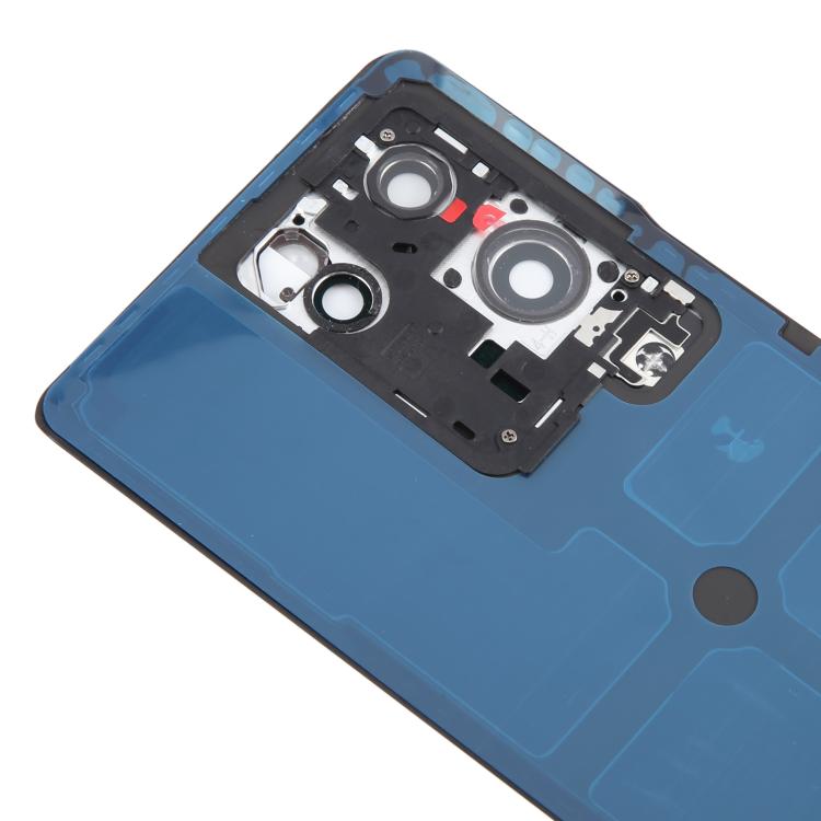 Tampa Traseira da Bateria Vivo S17 Pro 5G V2284A com Lente da Câmara (Preto)