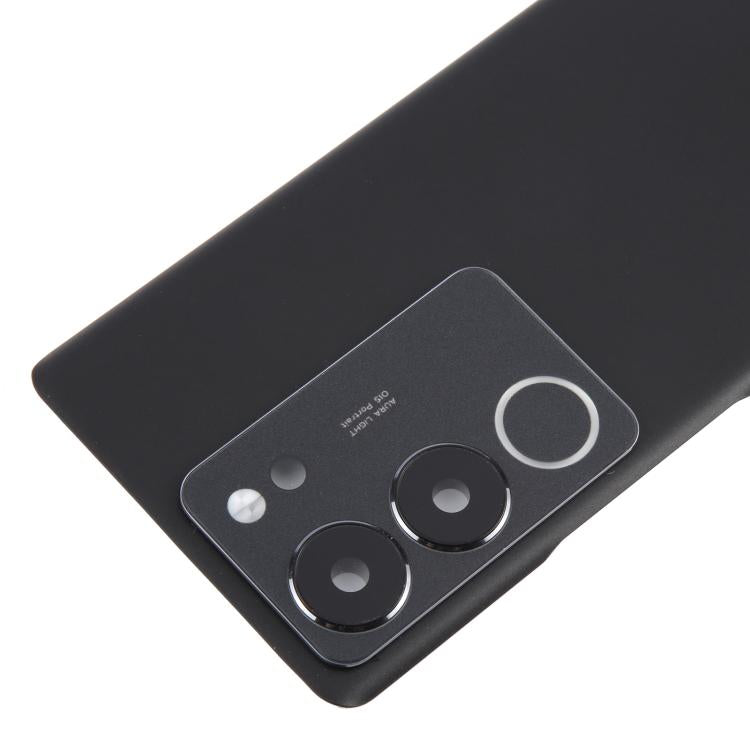 Tampa Traseira da Bateria Vivo S17 Pro 5G V2284A com Lente da Câmara (Preto)