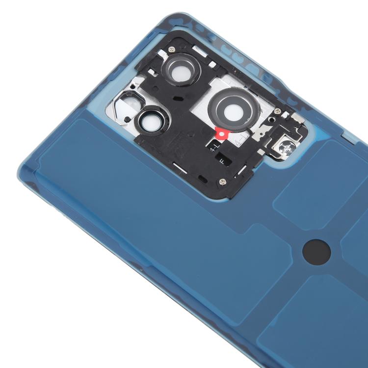 Tampa Traseira da Bateria Vivo S17 Pro 5G V2284A com Lente da Câmara (Azul)