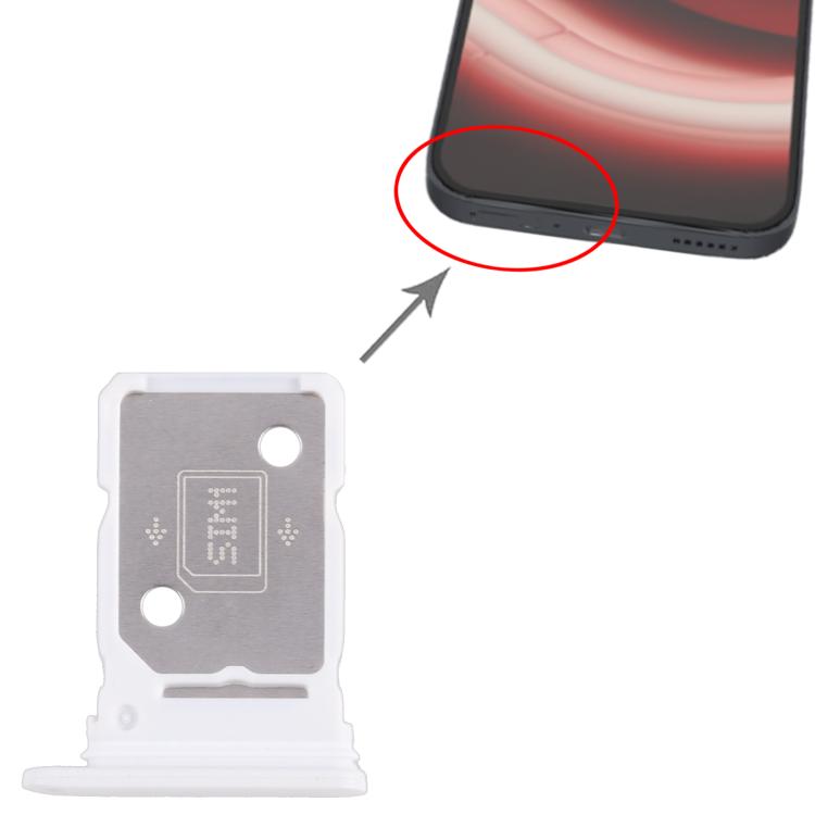 Fachkarte SIM-Fach Nothing Phone 2A (Weiß)