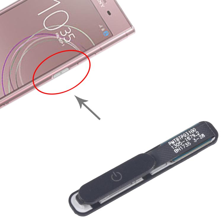 Pulsante dell'Impronta Digitale Sony Xperia XZ1 Compact (Nero)