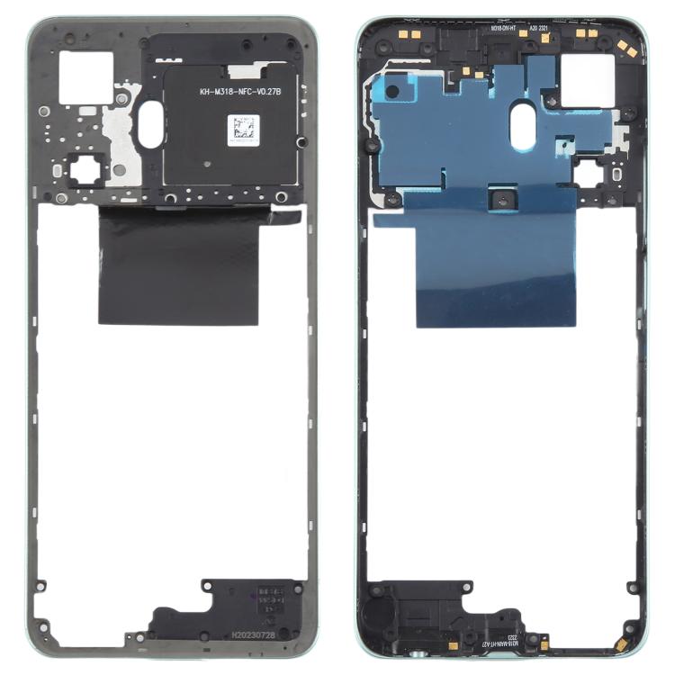 Marco central y bisel para Realme C55 4G RMX3710 (verde)