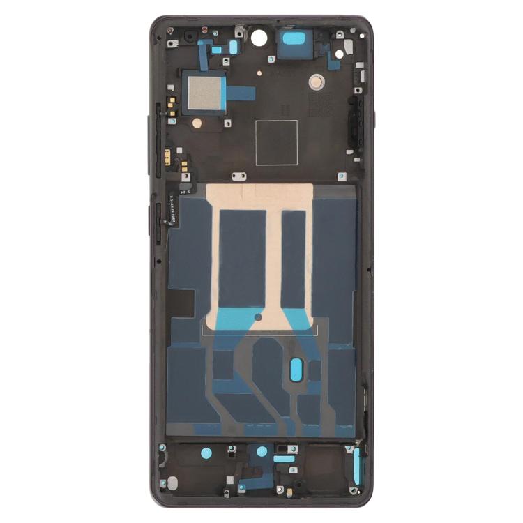 Cadre central et plaque de lunette OnePlus 12R (Gris)