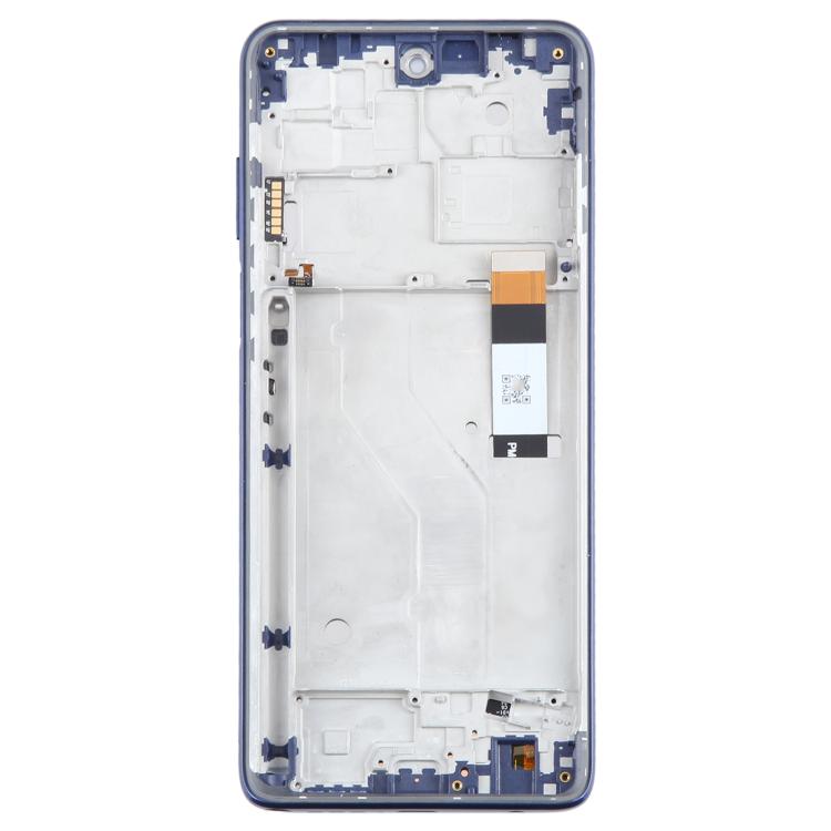 Pantalla LCD OEM para Motorola Moto G Stylus 2022 4G, digitalizador completo con marco (azul)