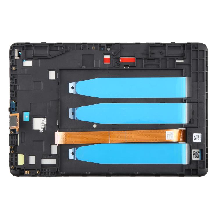 Pantalla LCD digitalizadora completa con marco para Amazon Kindle Fire HD 8 de 12.ª generación (2022) R2SP8T (negro)