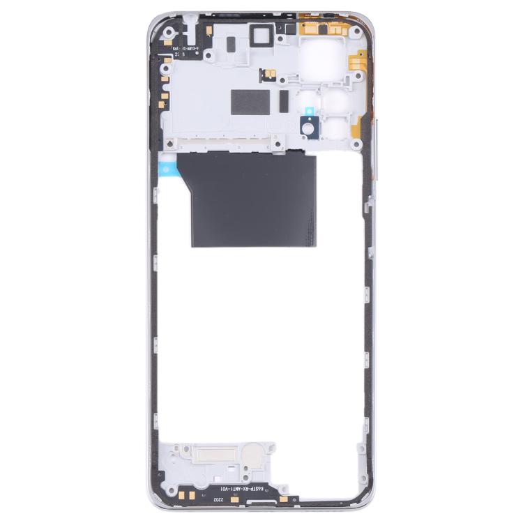 Cornice centrale e lunetta Xiaomi Redmi Note 11 Pro 4G (Argento)
