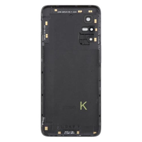 Carcasa trasera original con tapa para lente de cámara TCL 40 R T771K (negra)