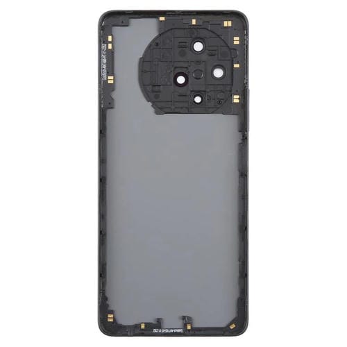 Carcasa trasera original con tapa para lente de cámara para TCL 50 XL (negra)
