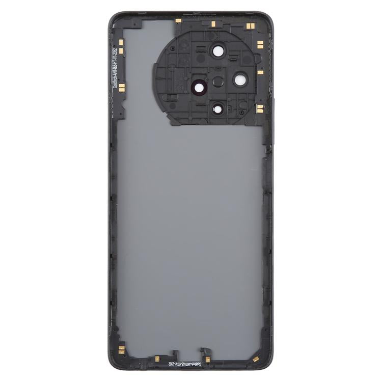 Carcasa trasera original con tapa para lente de cámara para TCL 50 XL (negra)