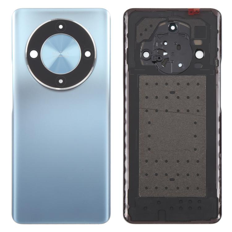 Carcasa trasera con tapa para lente de cámara para Honor X9b (azul)